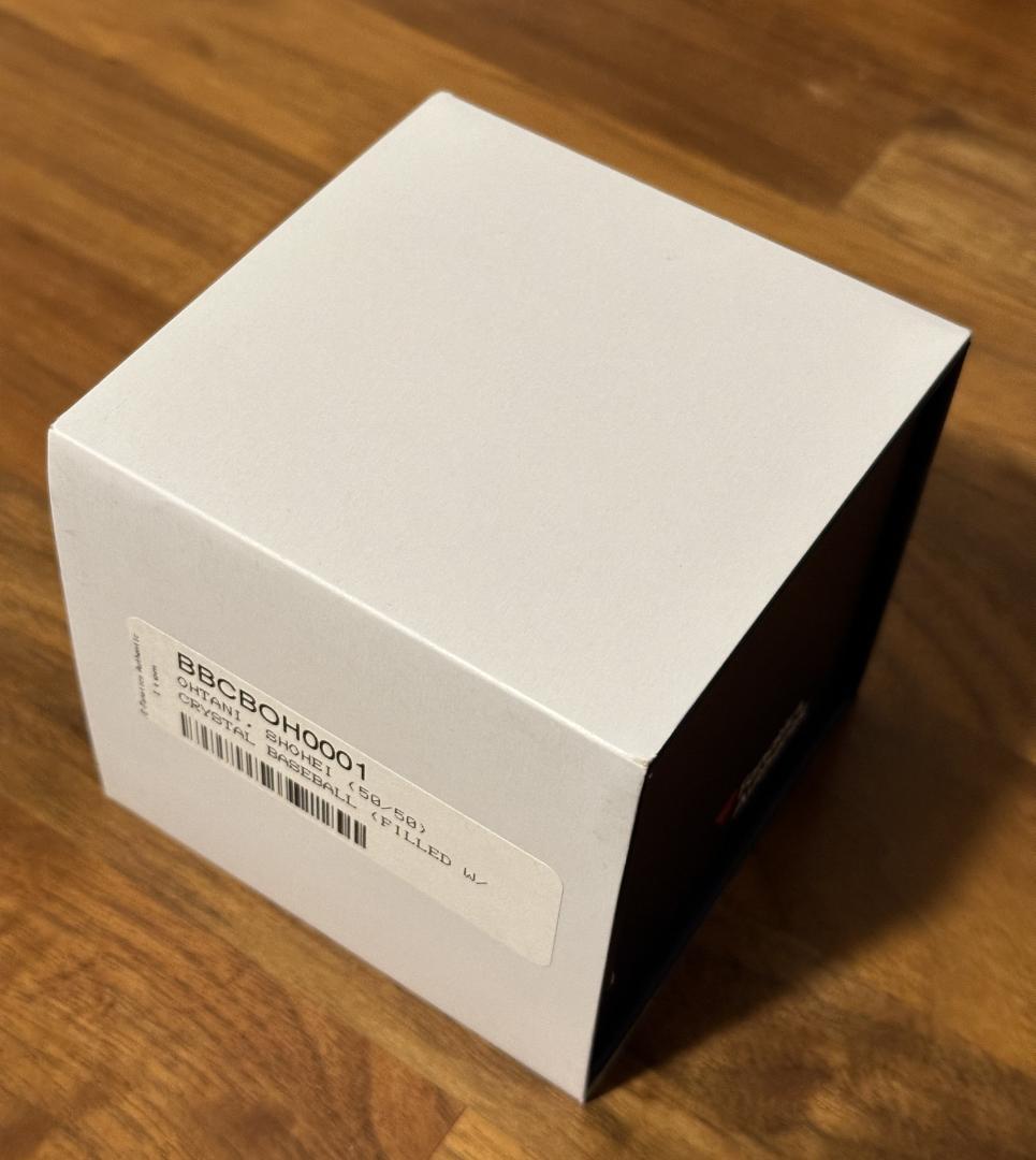 大谷翔平 50-50 達成記念 クリスタル ボール MLB証明書付