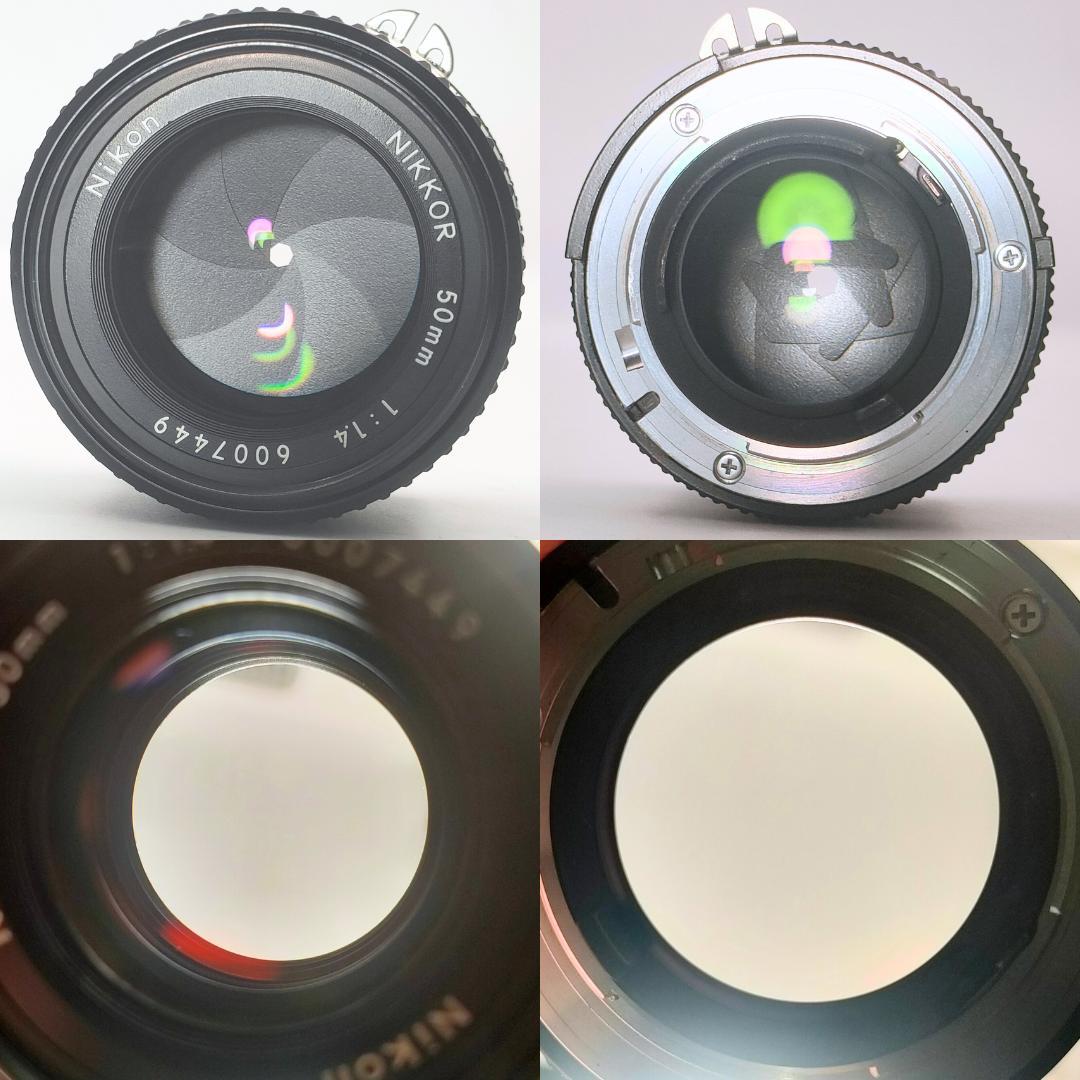 Nikon Ai-s NIKKOR 50mm f1.4 SICコーティングレンズ