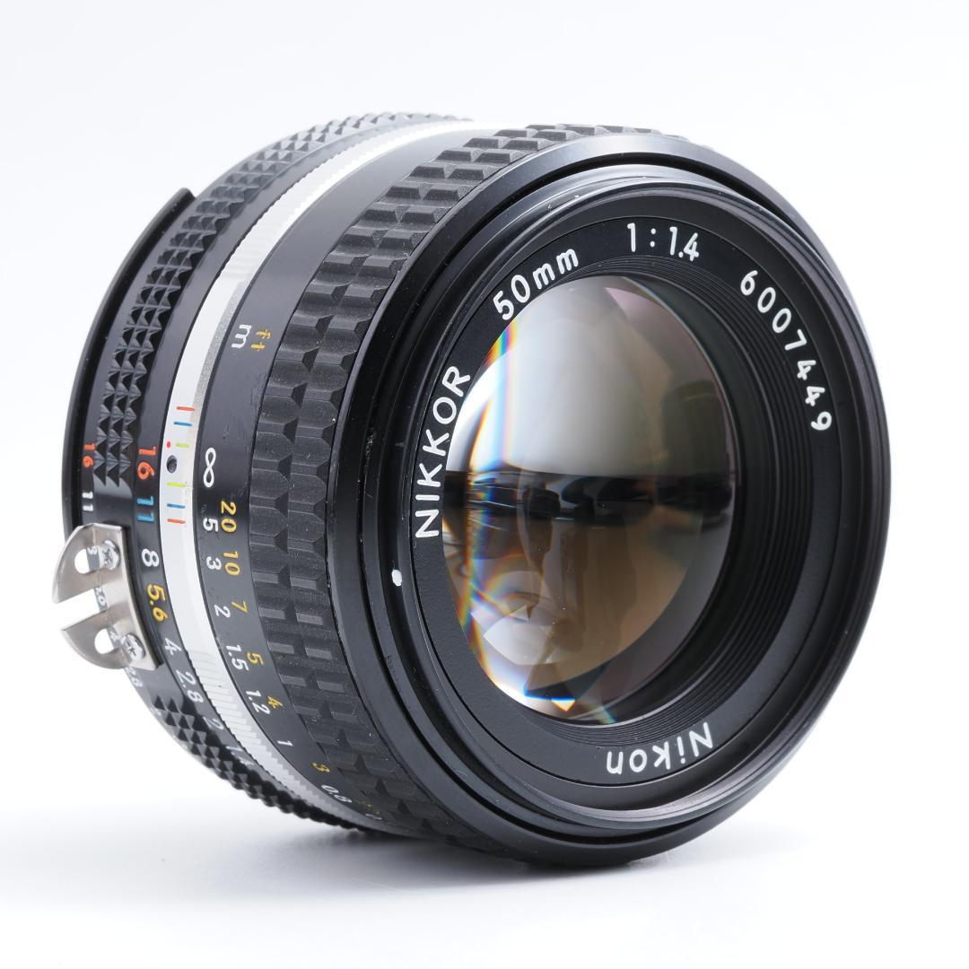 Nikon Ai-s NIKKOR 50mm f1.4 SICコーティングレンズ