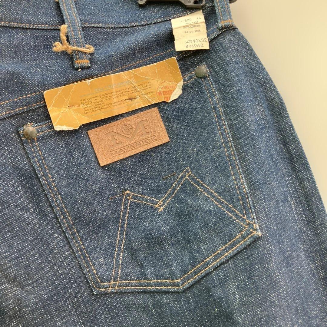 希少‼️デッドストック‼️新品未使用【MAVERICK】44MW W40 ブルーベル