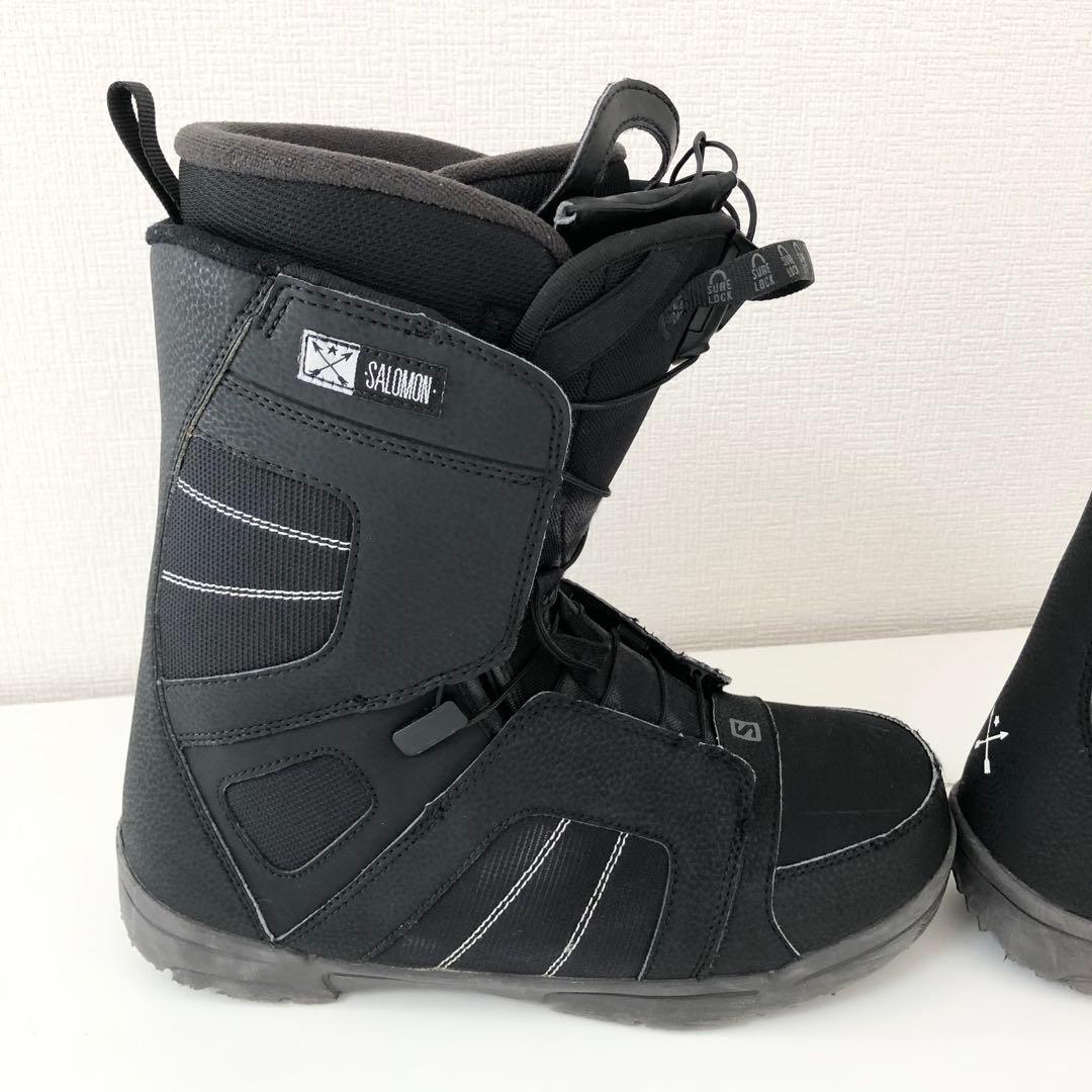 美品27cm SALOMON TITAN QUICKLOCK レースブーツ