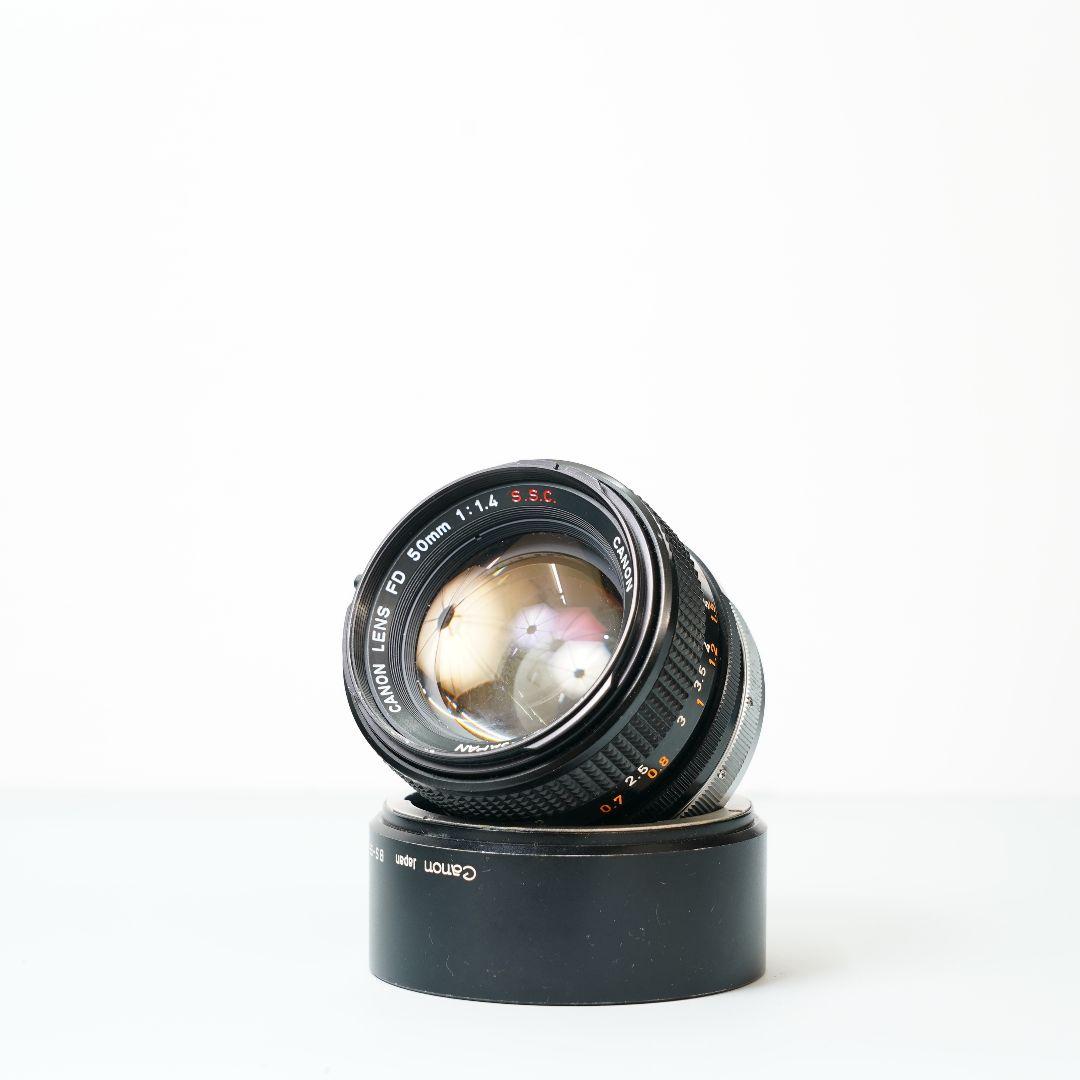 【美品】キヤノン A-1 モータードライブ FD 50mm F1.4 S.S.C