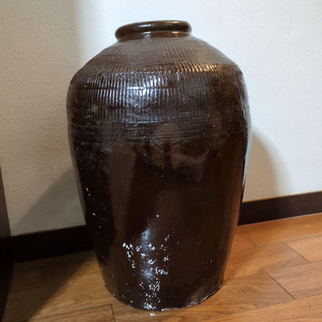 壺　特大　酒壺　骨董品