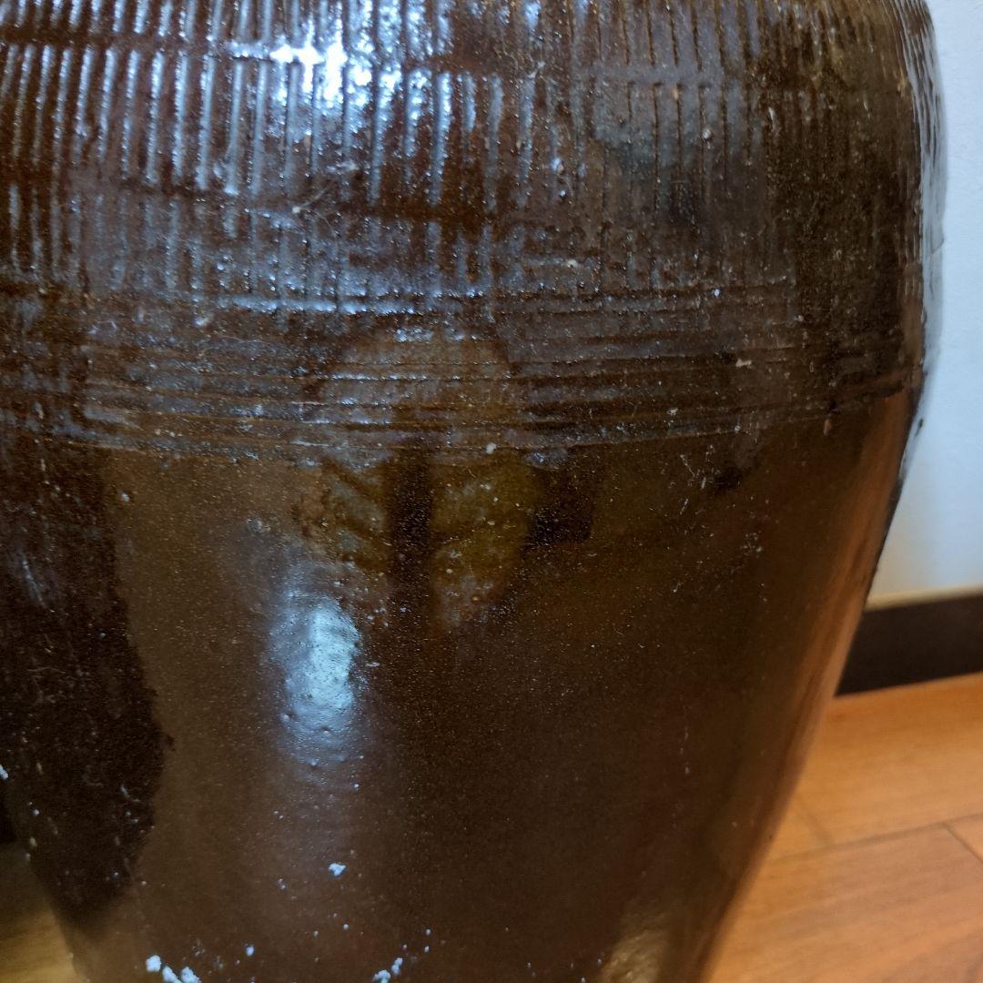 壺　特大　酒壺　骨董品