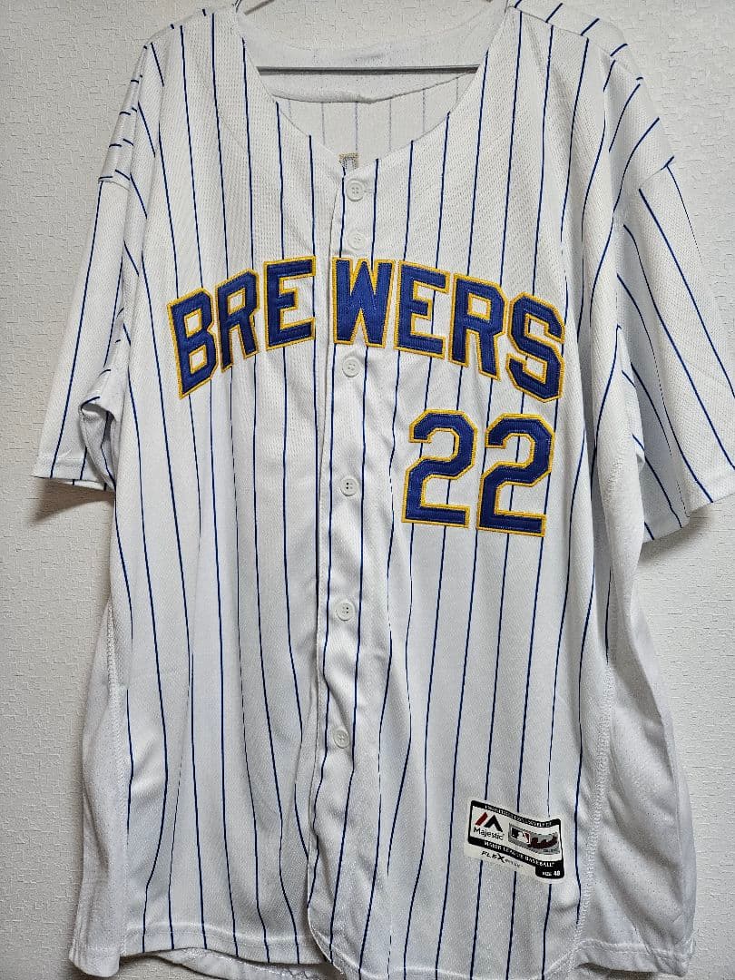 イエリッチ　ユニフォーム　mlb ブルワーズ　ジャージ