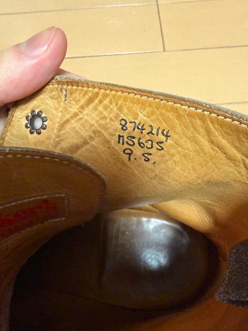 Trickers ブーツ ブラウン M5635 BURFORD UK9.5