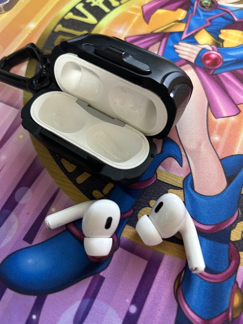 AirPods Pro2 本体 AppleCare付き　ESR製ケース付き