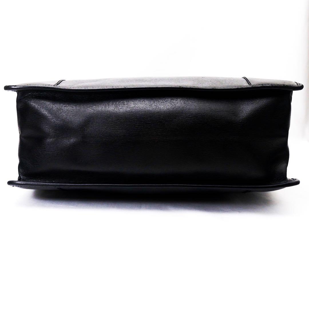 超美品　GUCCI グッチ　レザー　トートバッグ　バッグ　ビジネス　黒　袋付