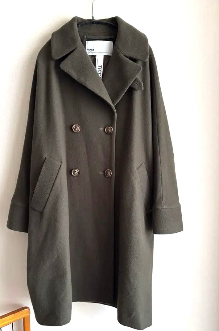 本日限定値下げ中❗️TICCA ウール テント コート