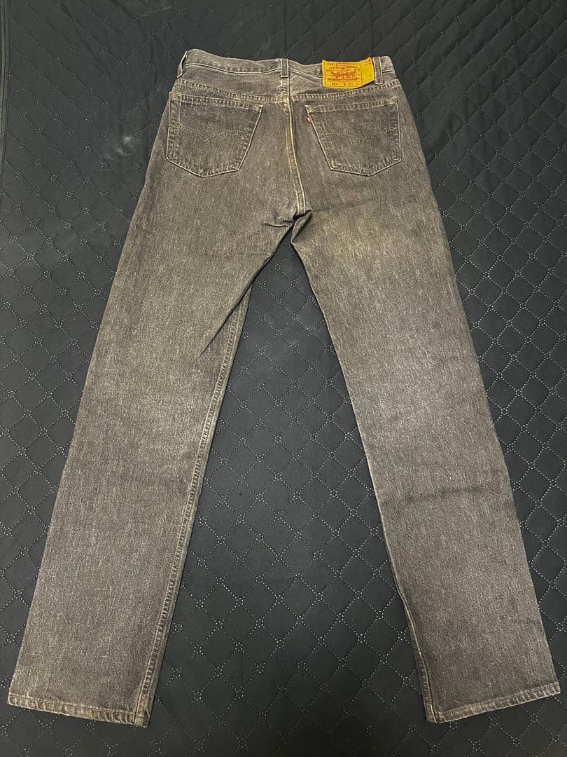 ソ*ン様 90s USA製 リーバイス 501 先染め　ブラック　W32 L34