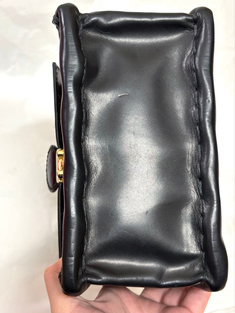 エバゴス　かっちりバッグ　ケリーミニS ※ショルダーストラップ欠品