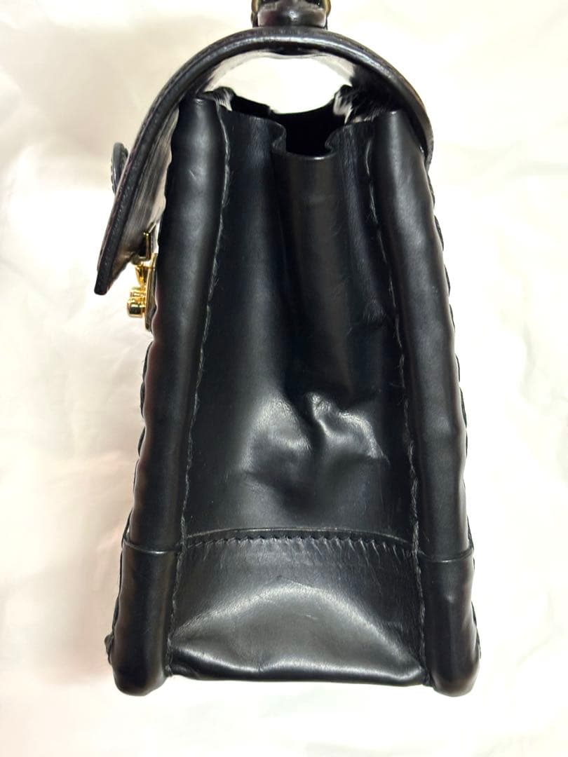 エバゴス　かっちりバッグ　ケリーミニS ※ショルダーストラップ欠品