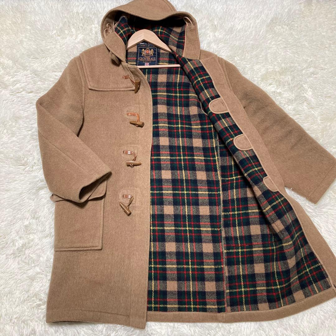英国製　90s グローバーオール　ダッフルコート　40
