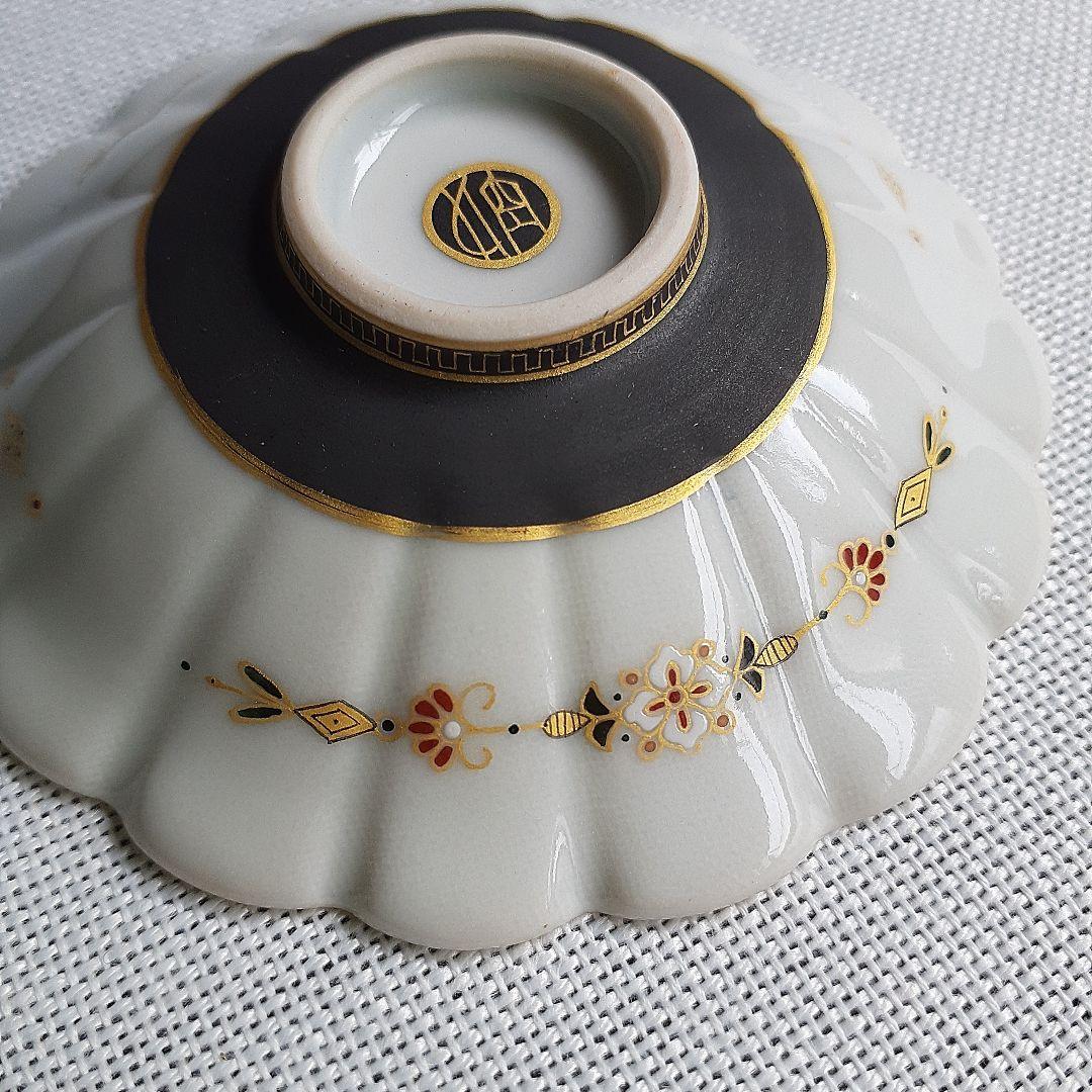 空女　Cu-nyo　小野多美枝　華薩摩　京薩摩　皿　金彩