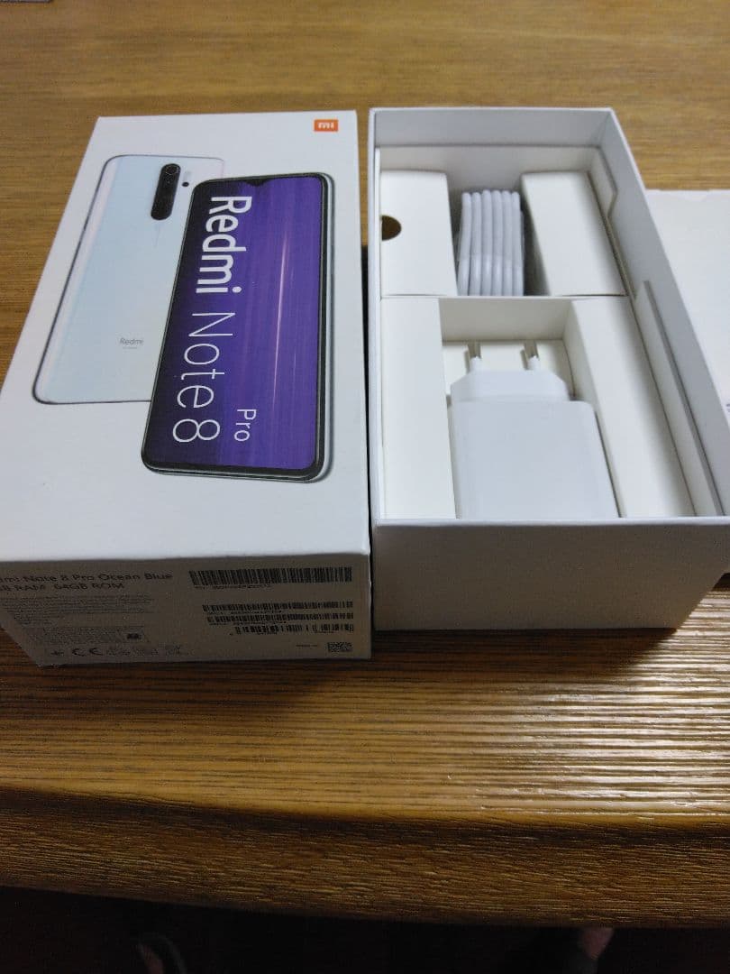 Xiaomi Redmi Note 8 pro 青 本体