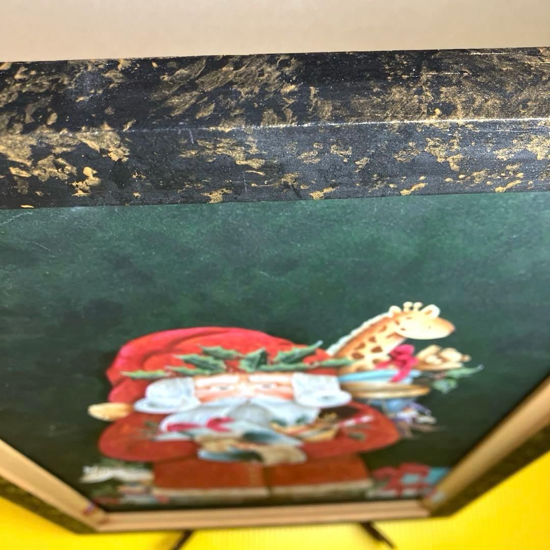 トールペイント作品　ひまわり　サンタクロース