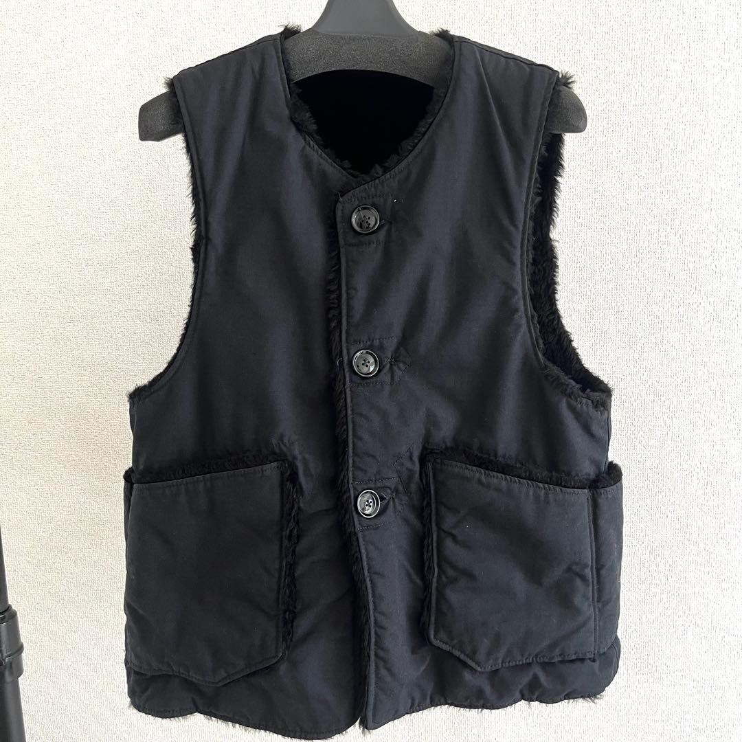 エンジニアドガーメンツ　リバーシブルファーベスト　定価40,700円