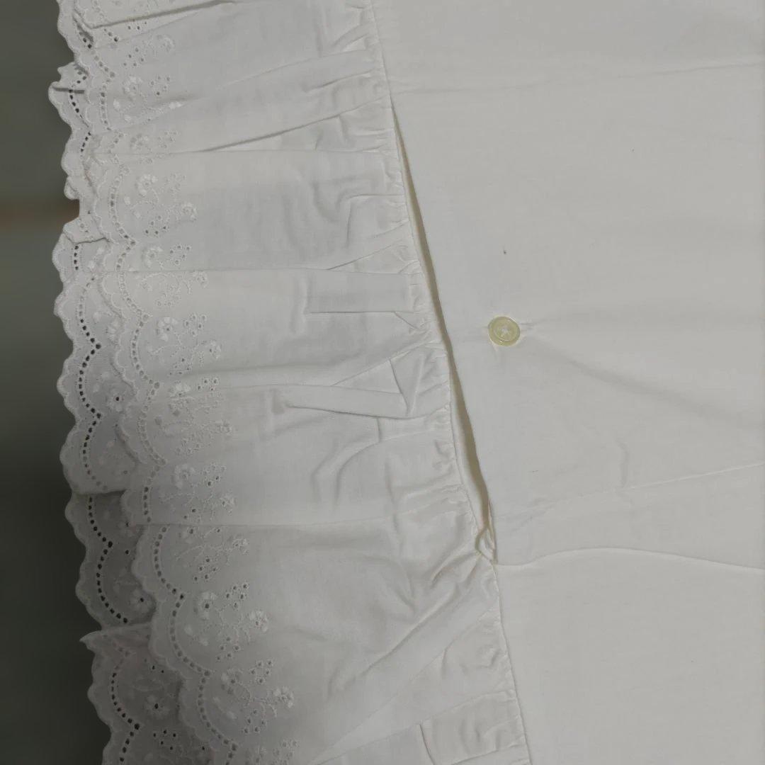 ラルフローレン　RALPHLAUREN　ホワイト　白　ダブルロング　カバー