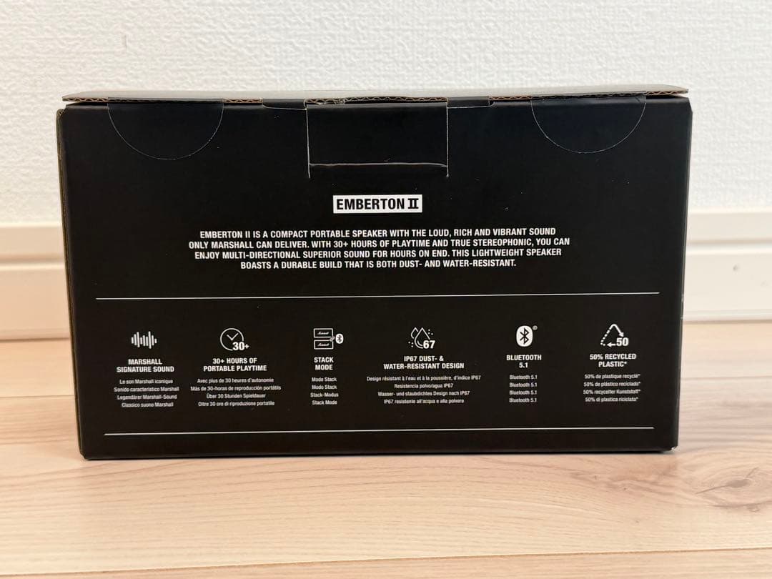 美品◎Marshall EMBERTON ii