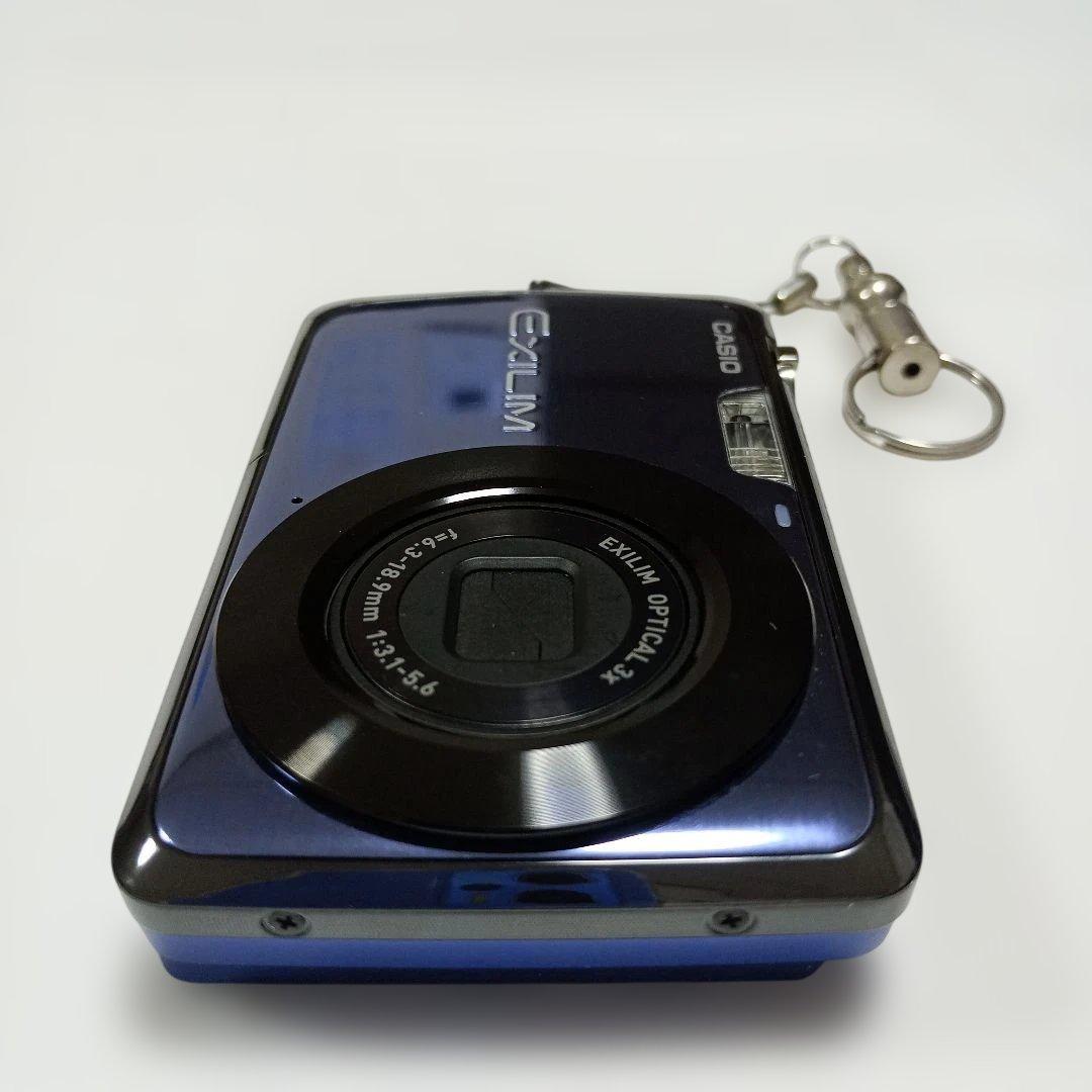 【美品】デジタルカメラ　CASIO　EXILIM EX-Z330　ブルー　中古