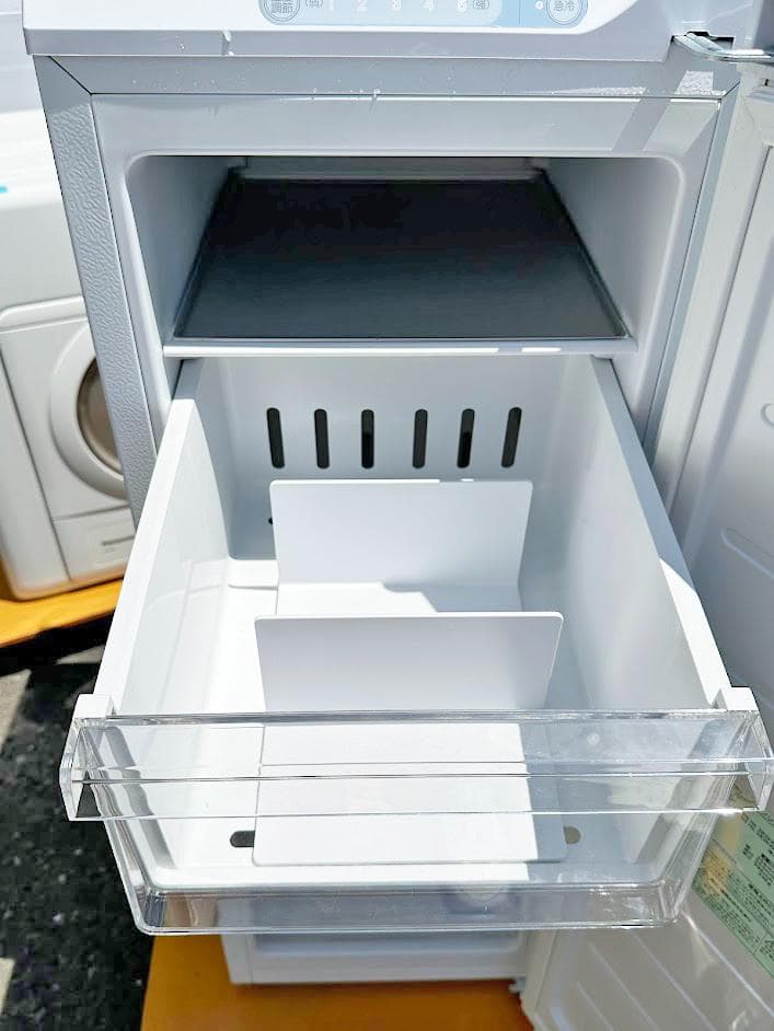 ★644 美品 アイリスオーヤマ 1ドア冷凍庫 80L 2023年製 取説付