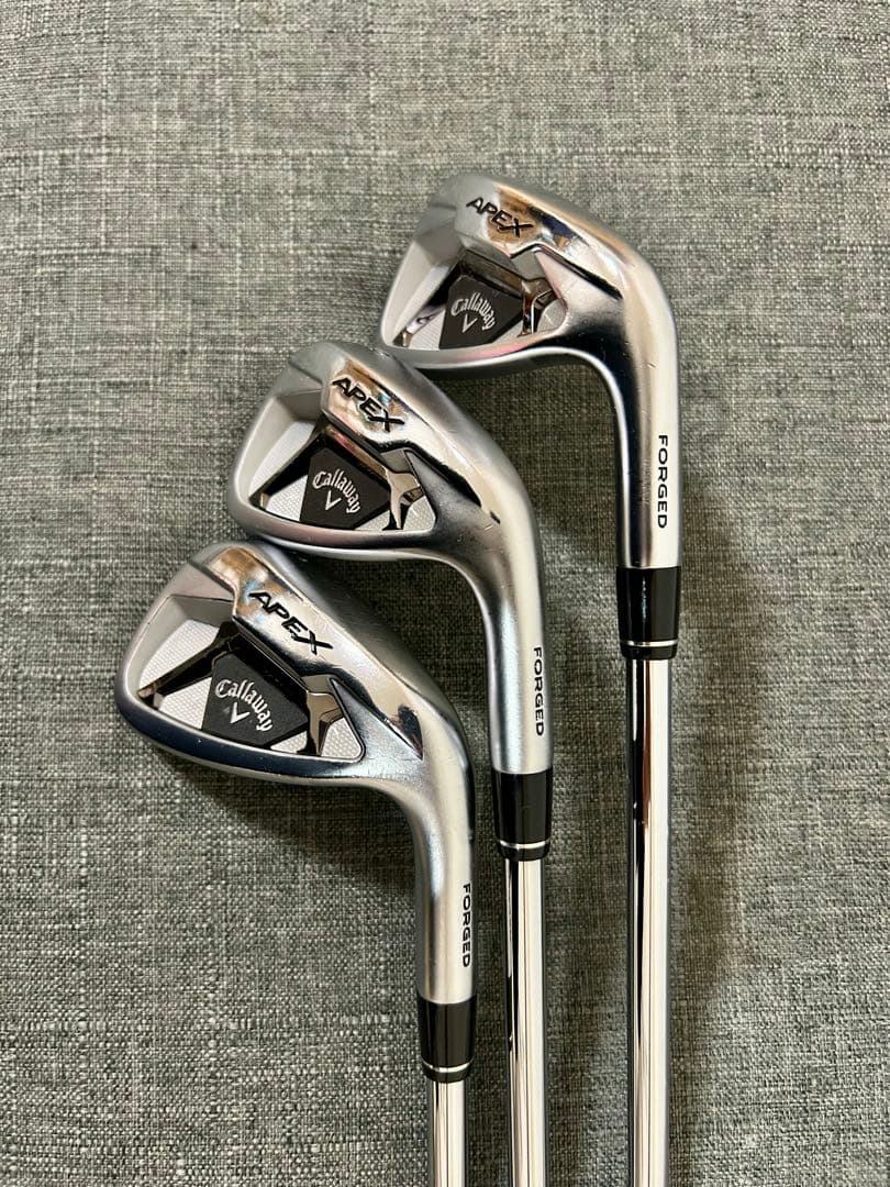 希少スペック・値下・美品 キャロウェイ APEX 2021 アイアン 軟鉄鍛造