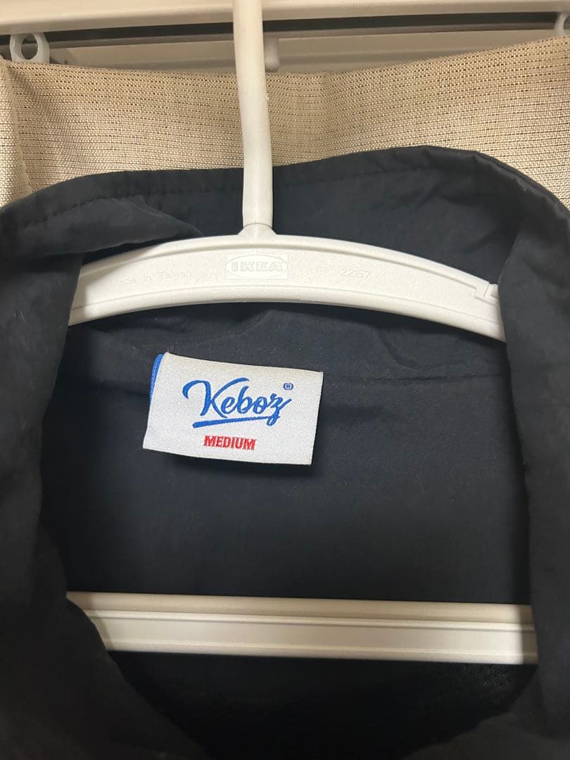 Keboz ナイロンジャケット M ブラック