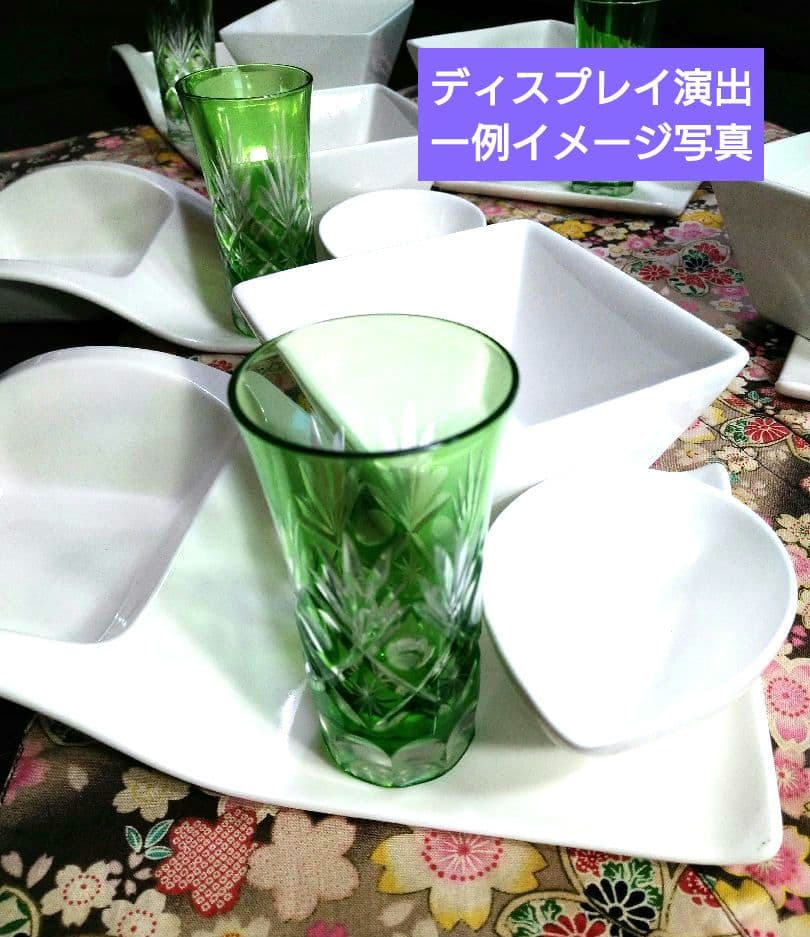 ■ホームパーティーにお薦め♥素敵なディスプレイ♥２ステージウェーブデザイン2長皿