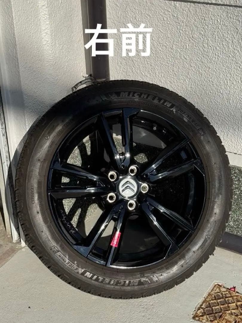 シトロエン ベルランゴ　17インチ ホイール＆スタッドレスタイヤセット