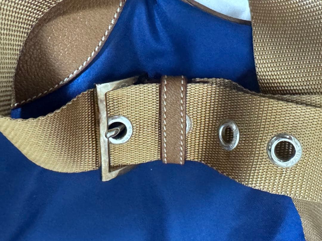 【安心鑑定可】PRADA ショルダーバッグ 保存袋付 青