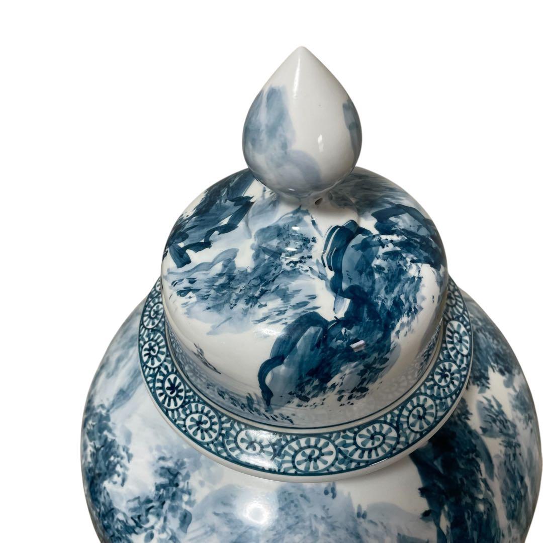 絶品！　有田焼 勝右衛門作 飾壺 沈香壺 骨董　陶器　美術品　芸術品　高級　和風