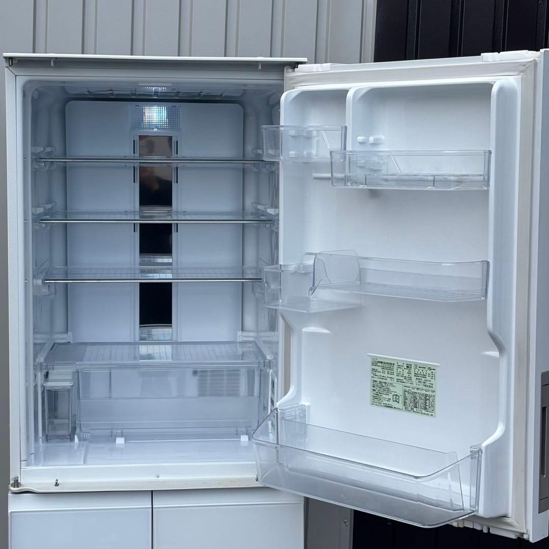 ω送料込！設置対応◎2021 SHARP 412L 冷蔵庫 SJ-G413G-W