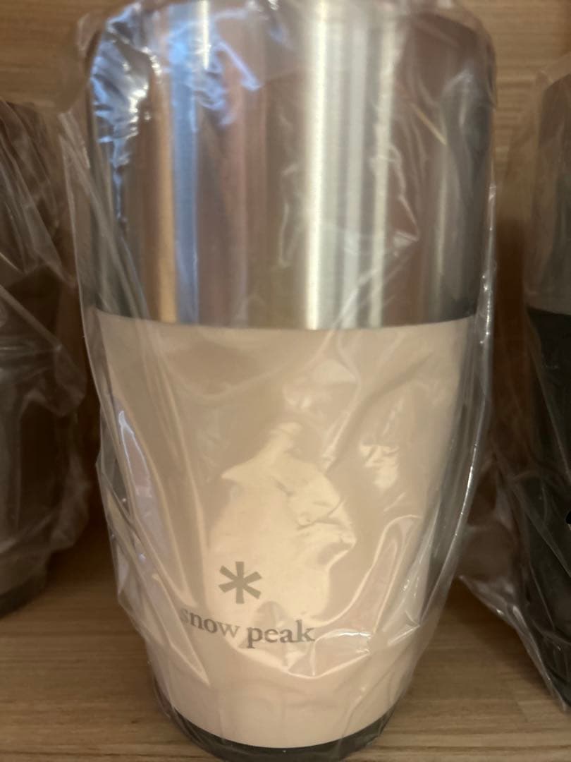 【新品未使用】 Peak MEN サーモタンブラー470 4色セット