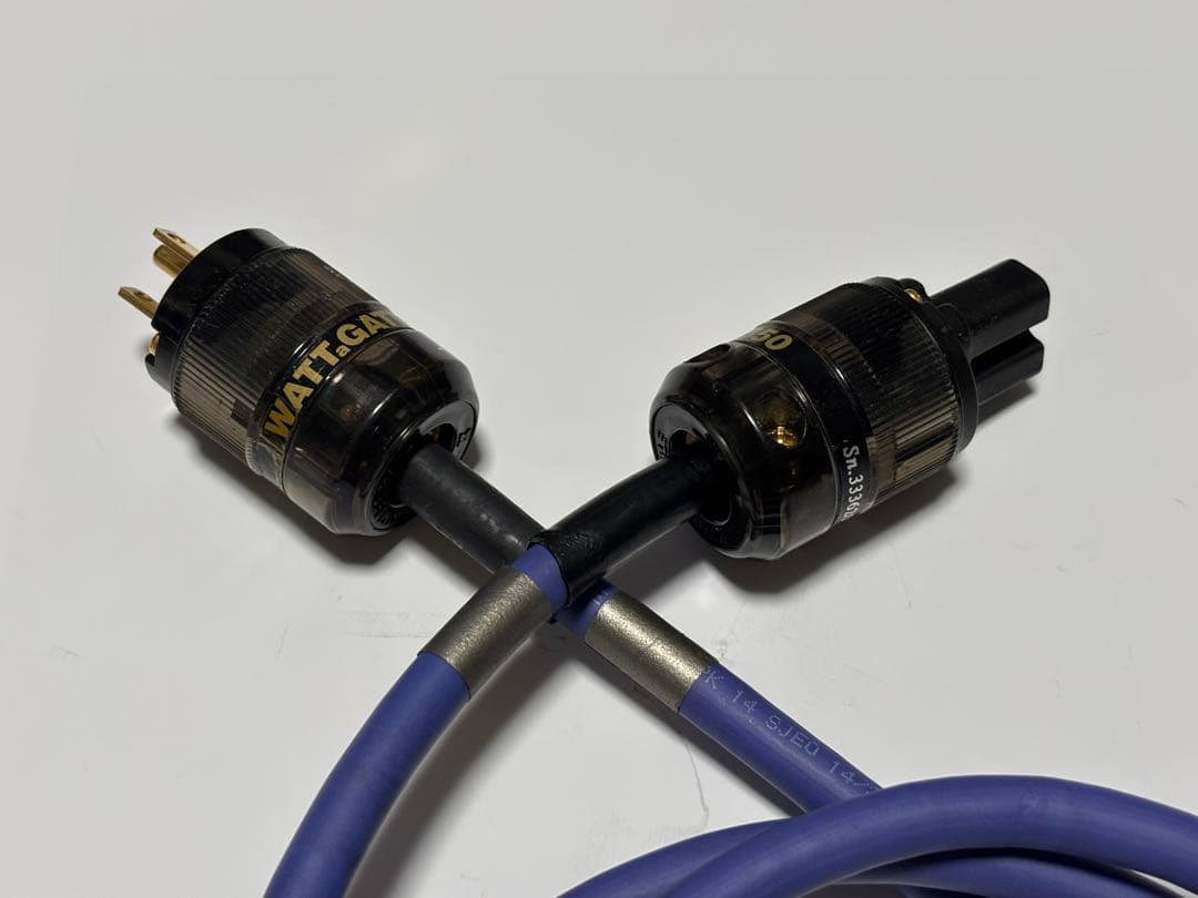 ■キンバー KIMBER高級電源ケーブル ＰＫ１４Ｇ◆ノイズ遮断テープ高音質UP