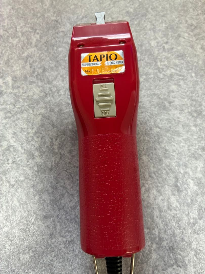 スピーディック TAPIO タピオ バリカン SP-3 電動クリッパー タピオ