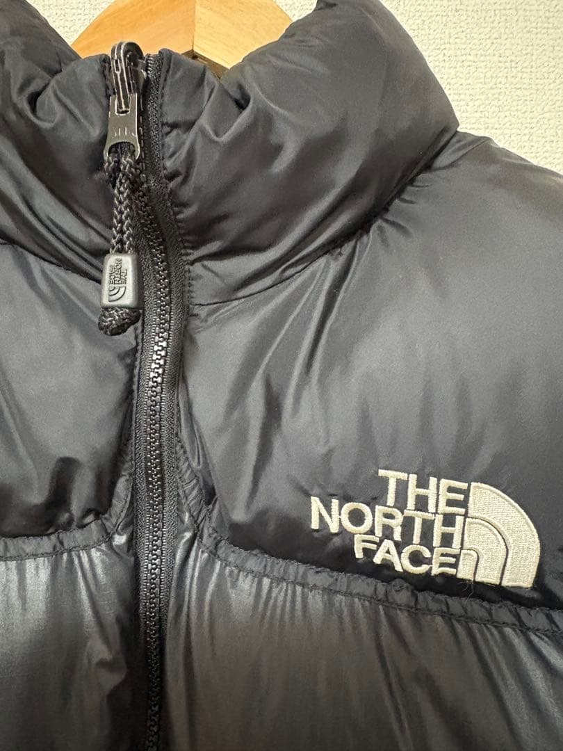 90s ノースフェイス ヌプシ ダウン 700 ブラック メンズS ヴィンテージ