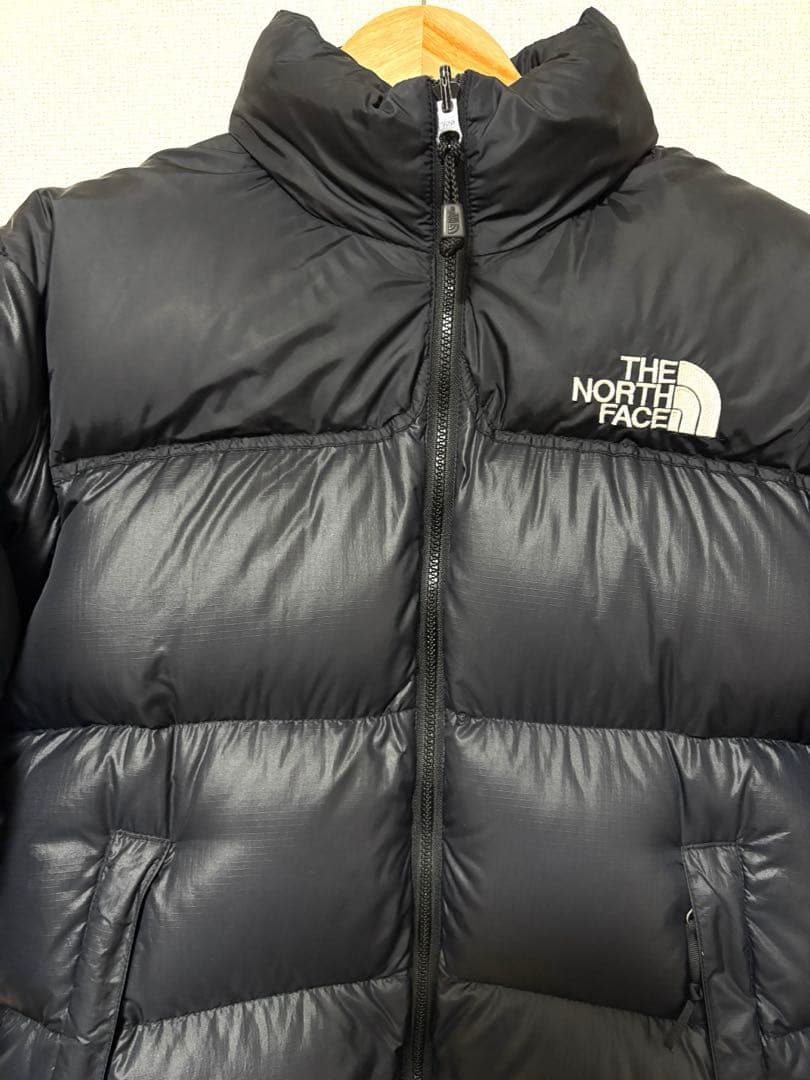 90s ノースフェイス ヌプシ ダウン 700 ブラック メンズS ヴィンテージ