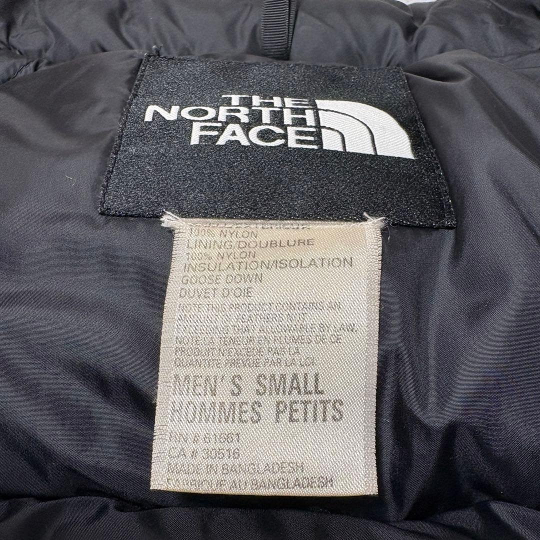 90s ノースフェイス ヌプシ ダウン 700 ブラック メンズS ヴィンテージ