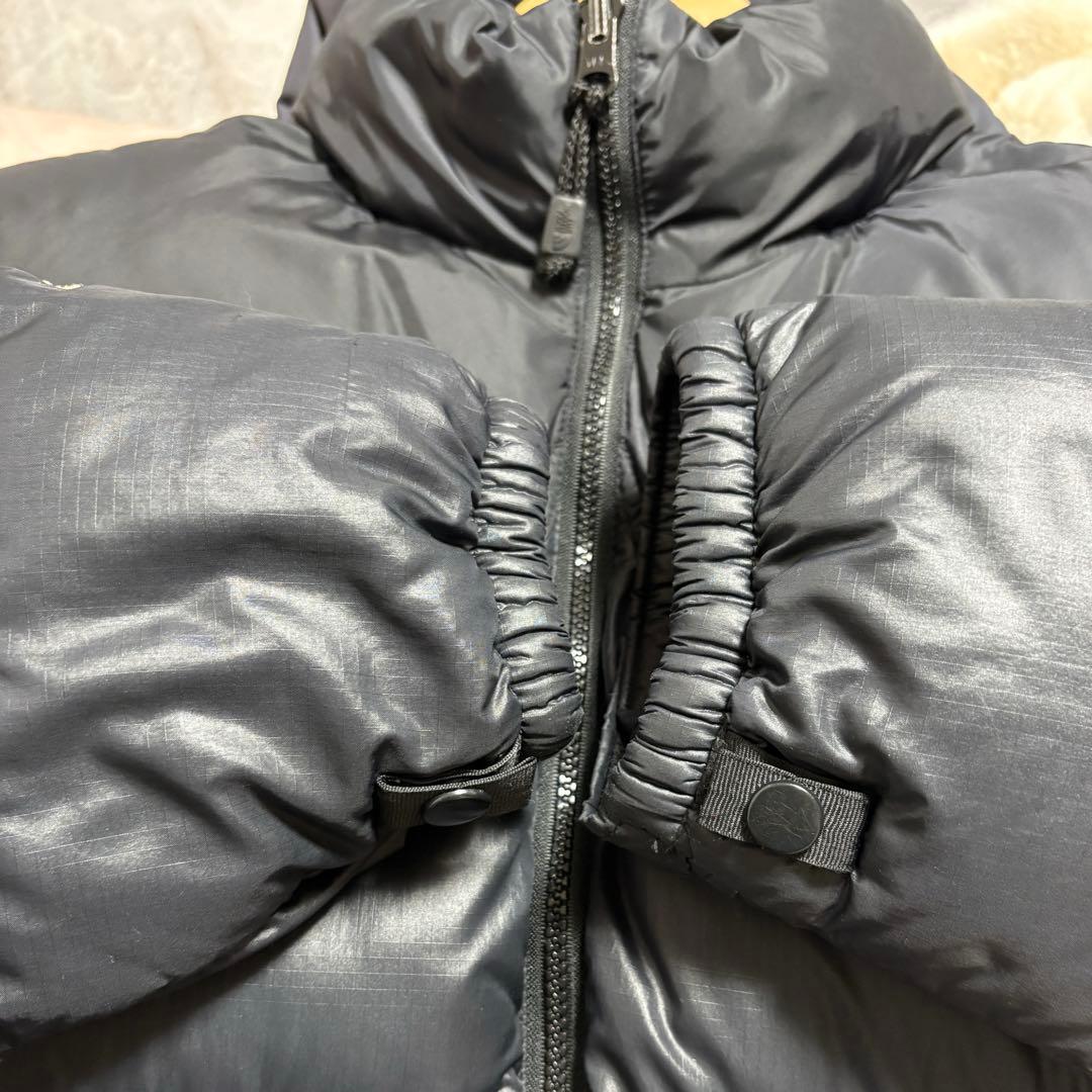 90s ノースフェイス ヌプシ ダウン 700 ブラック メンズS ヴィンテージ