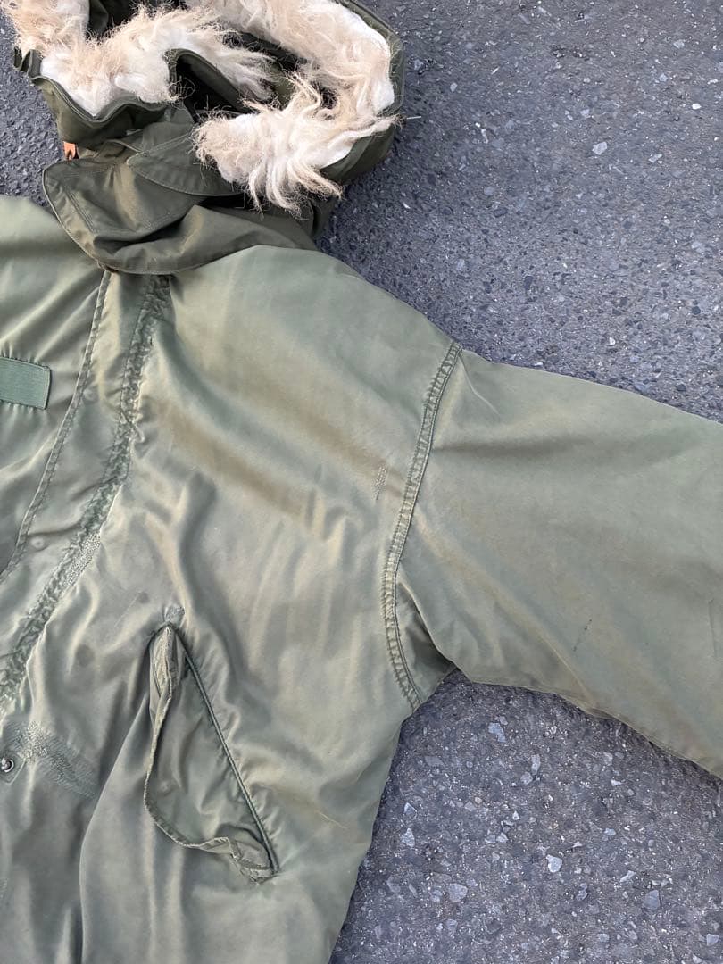 【米軍実物】72y M65 77yライナー付き 83yフード アルミジップ