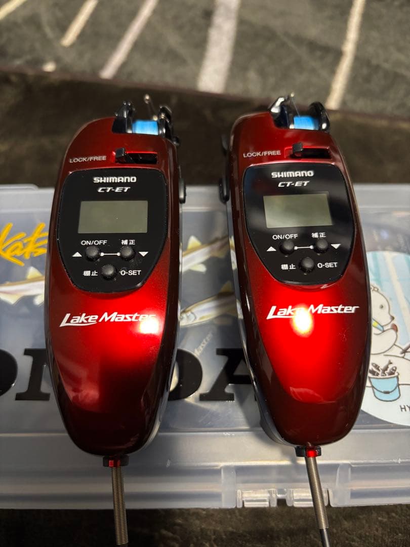 SHIMANO 24レイクマスターCT-ETレッドブラックGR おまけ多数