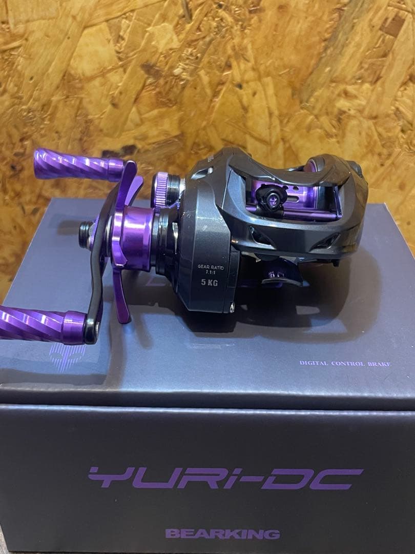 DC搭載 BEARKING ＹＵＲI DC 右巻 BFバス　チニング　ドラグ爆音