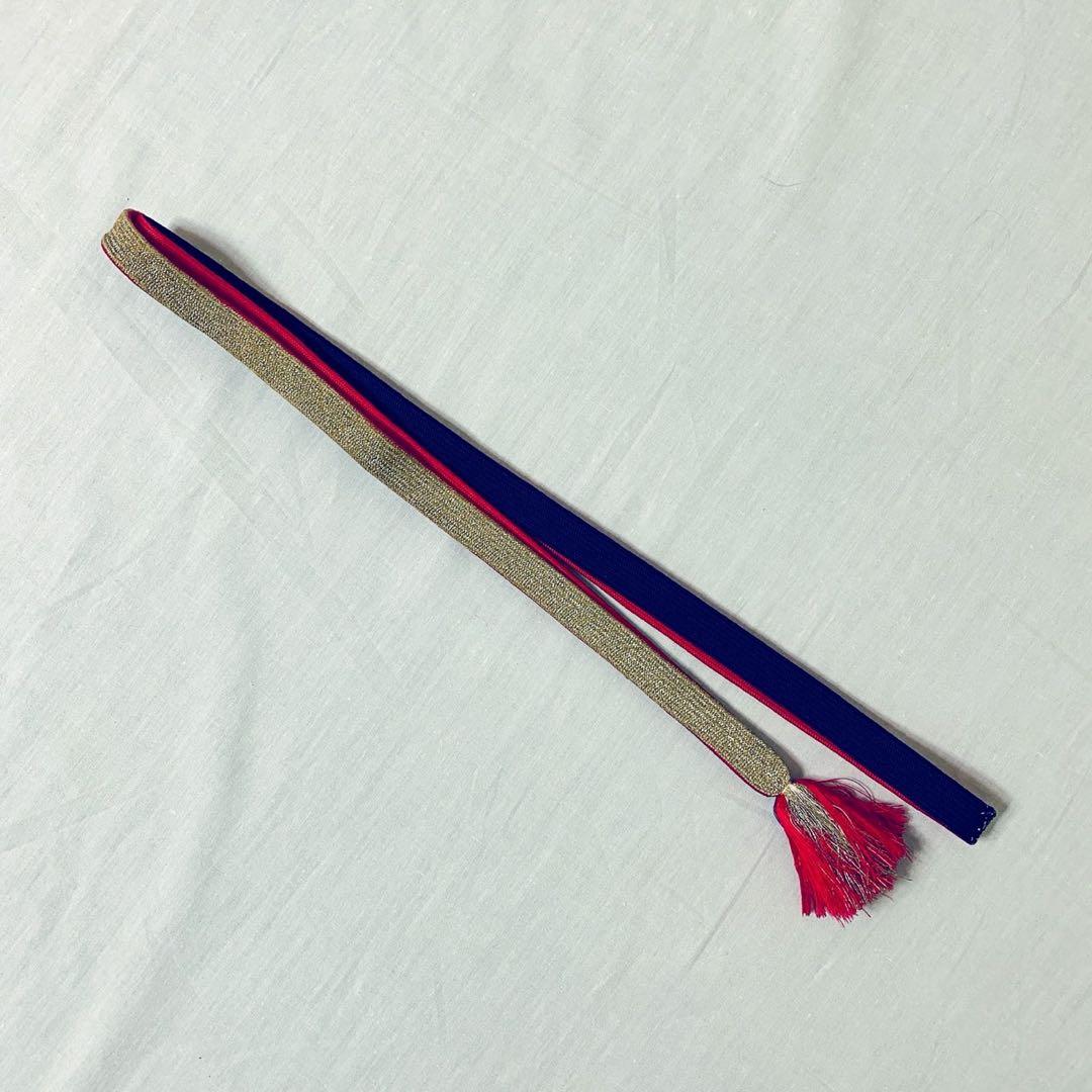 マ　十日町紬系 紬 着物　深色 先染め紬 訪問着　フルセット 普段着　美品　新品