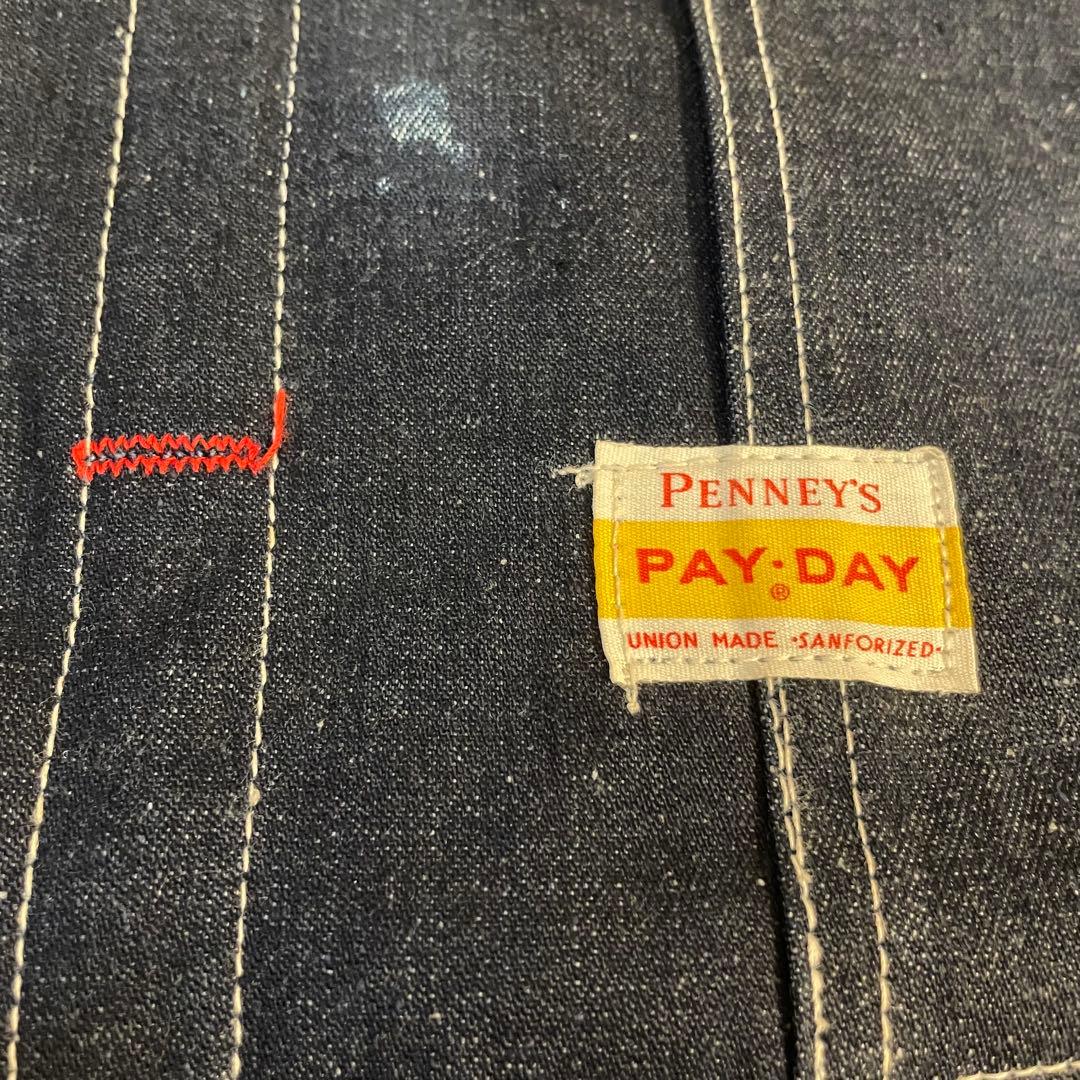 デッドストック 50s PayDay ペイデイ オーバーオール サロペット
