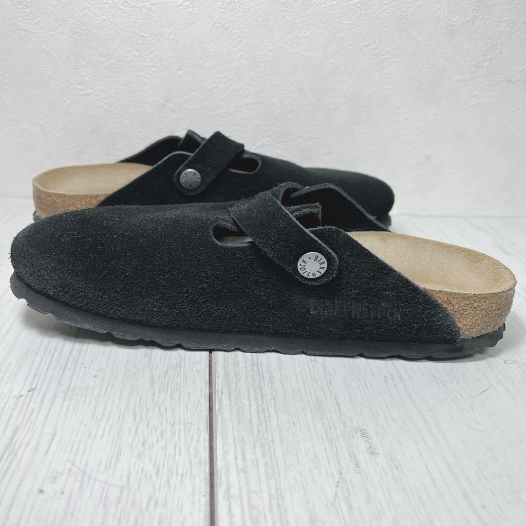 最終価格 Birkenstock ブラック ボストン36 ビルケンシュトック