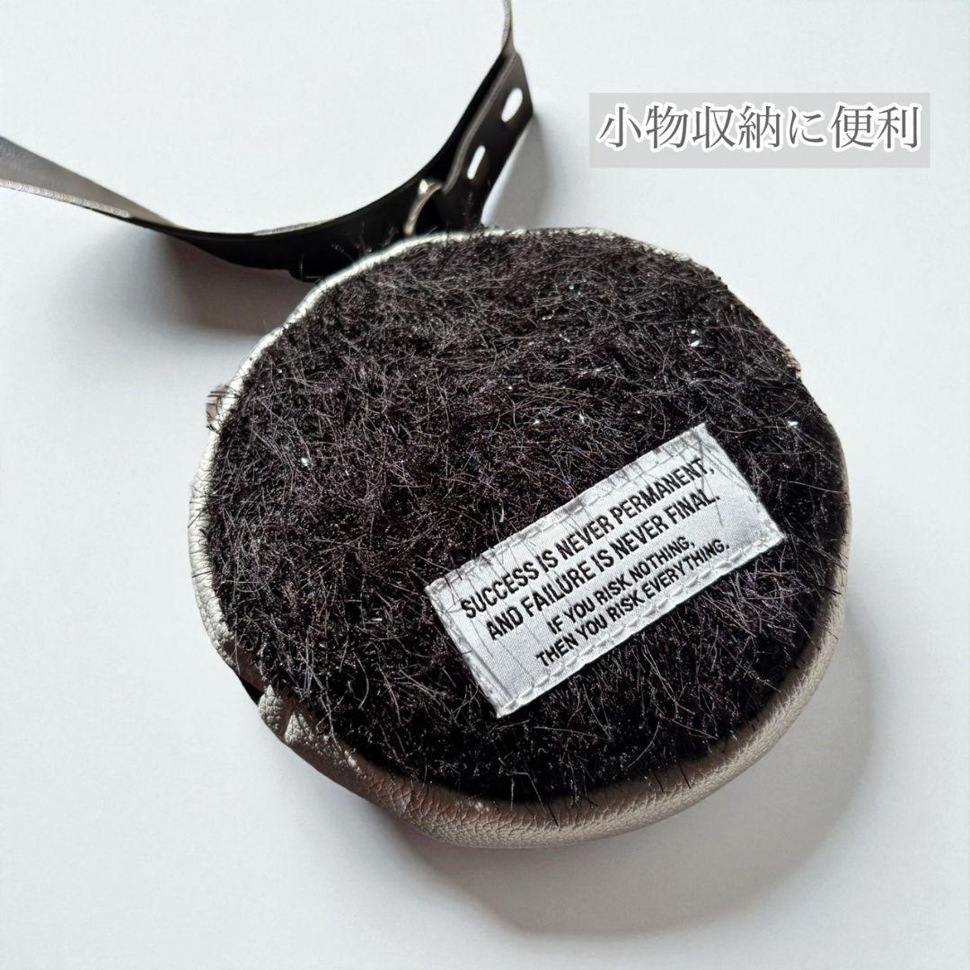 Wallet shoulder bag ポーチ付き／シルバー金具