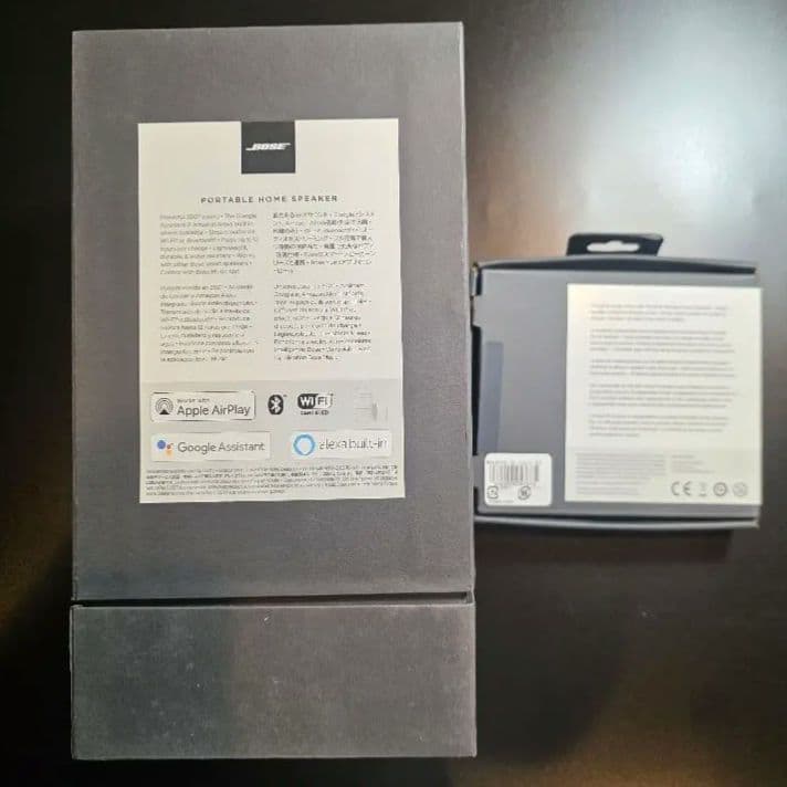 Bose Portable Smart Speaker ホワイト クレードル付き