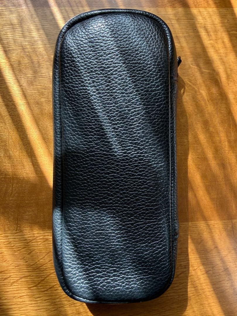 SEASAR OctFoldペンケース エンボスレザー ブラック【しーさー】