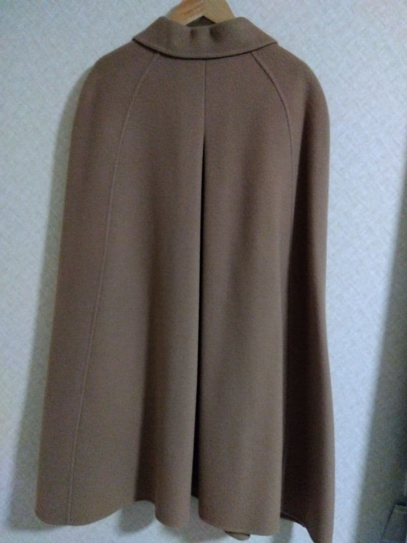 Heve rever cape coat ケープコート キャメル
