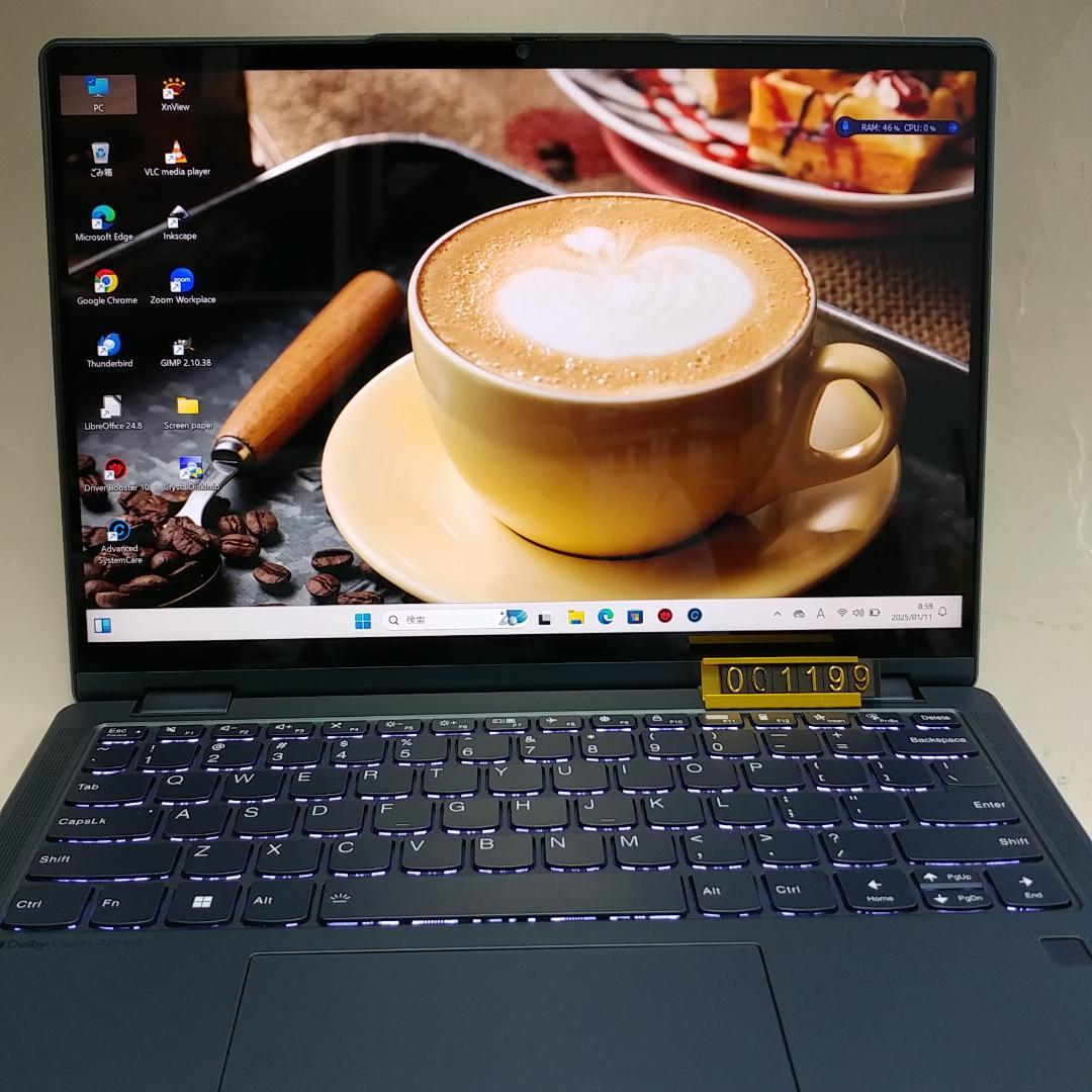 Lenovo Yoga 6 13㌅ Ryzen 5 8GB SSD 238GB